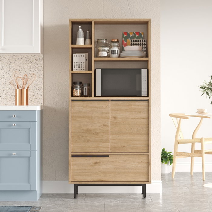 Hanah Home On9A-S Armario de cocina Nogal